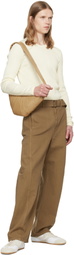 LEMAIRE Beige Twisted Belted Jeans
