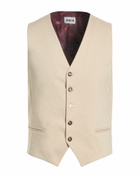 Berna Mens Tailored Vest in Beige