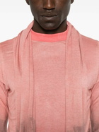 Charlie Constantinou Built-In-Scarf T-Shirt