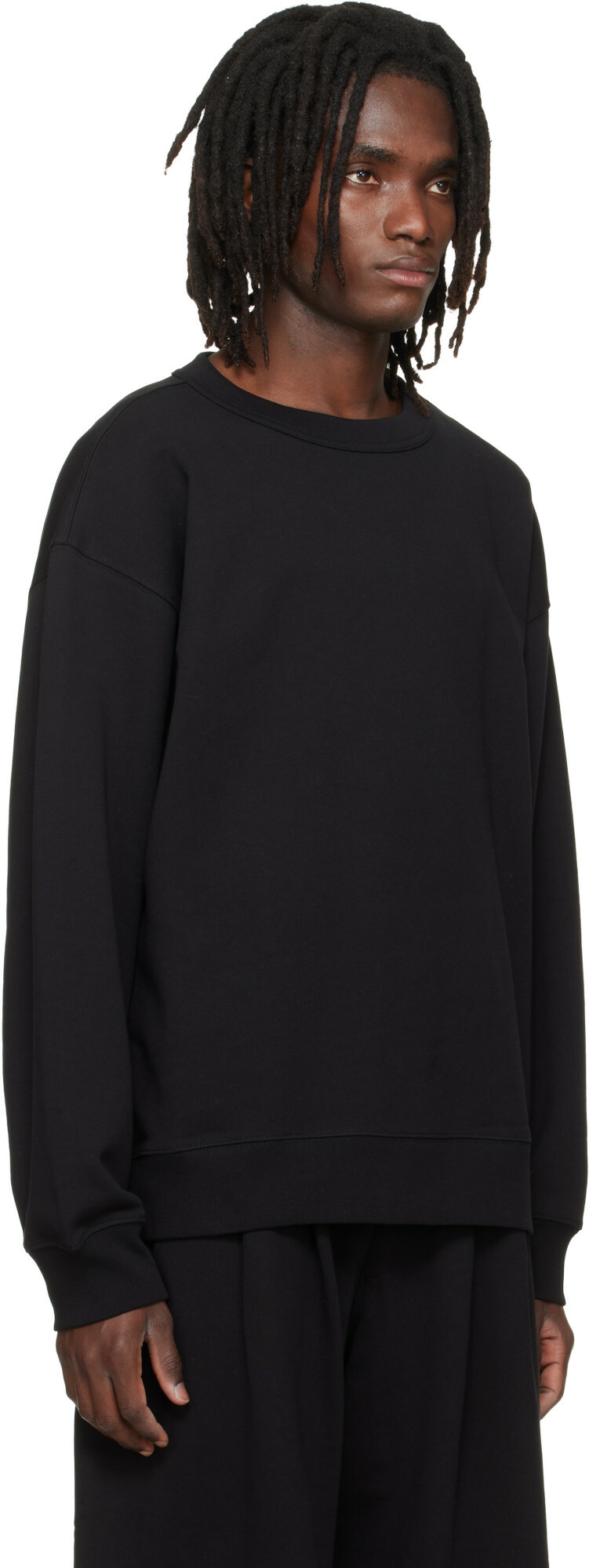 Dries Van Noten Black Oversized Sweatshirt