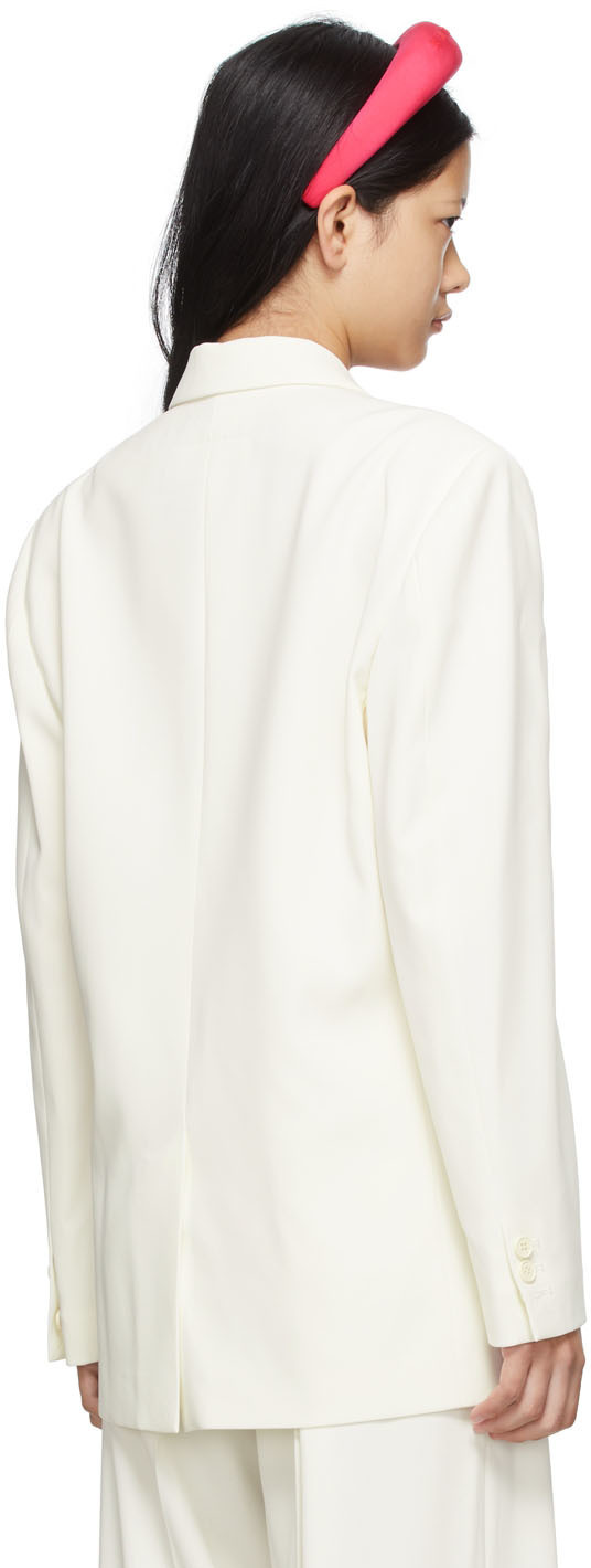 MM6 Maison Margiela Off-White Classic Blazer MM6 Maison Margiela