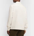 Saturdays NYC - Christopher Striped Cotton-Dobby Shirt - Off-white