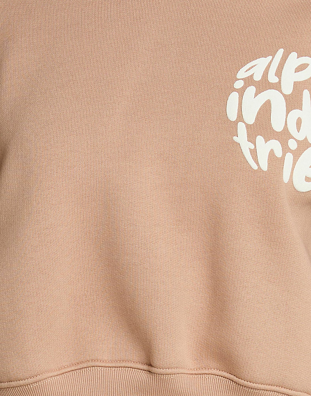 Alpha Industries Womens Sweatshirt in Blush