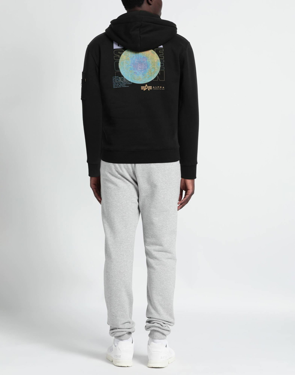 Alpha Industries Mens Sweatshirt in Black
