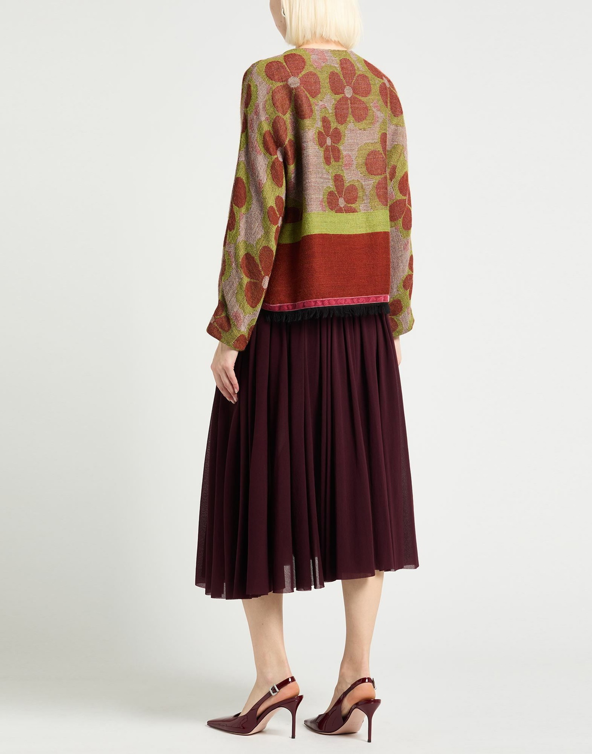 Alessia Santi Womens Jacket Rust