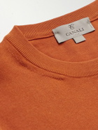 Canali - Cotton Sweater - Orange