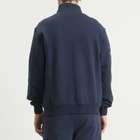 Malbon Men's Collegiate Quarter-Zip Sweatshirt in Navy