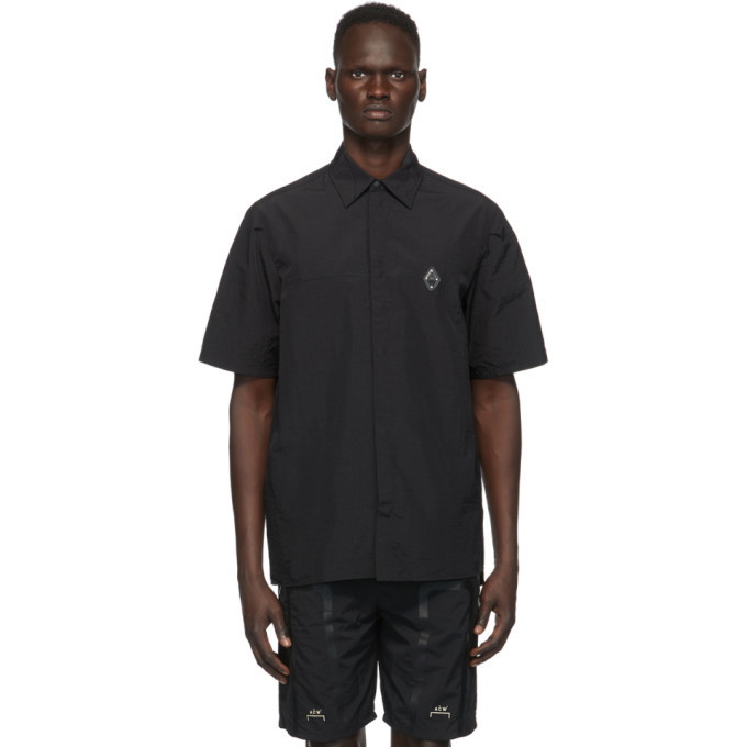 Photo: A-COLD-WALL* Black Rhombus Badge Short Sleeve Shirt