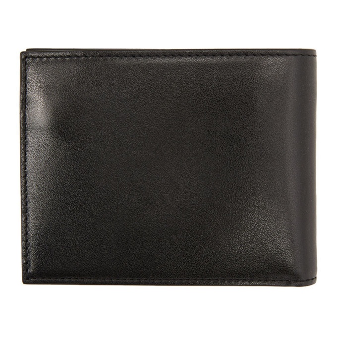 Photo: Off-White Black Logo Bifold Wallet