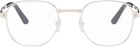 Cartier Silver 'Santos de Cartier' Glasses