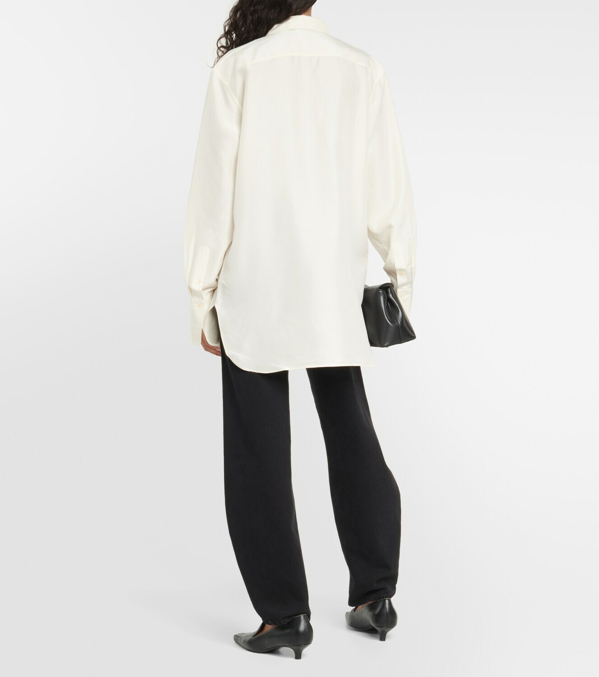 Toteme Pleated silk shirt