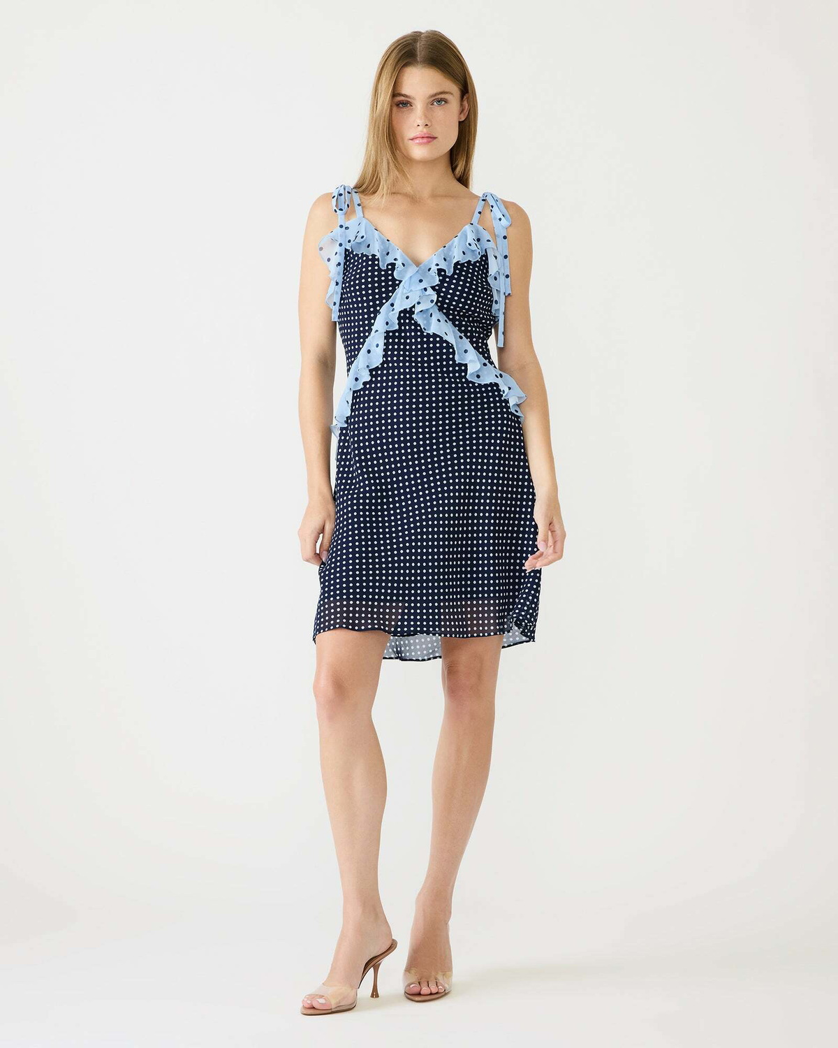Steve Madden Adalina Mini Dress in Navy