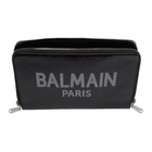 Balmain Black Logo Computer Holder