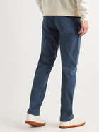 Canali - Stretch Lyocell and Cotton-Blend Trousers - Blue