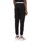 Dolce and Gabbana Black Heart Lounge Pants