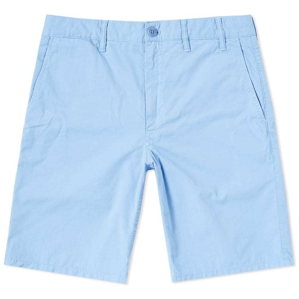 Photo: Norse Projects Aros Light Twill Short Blue