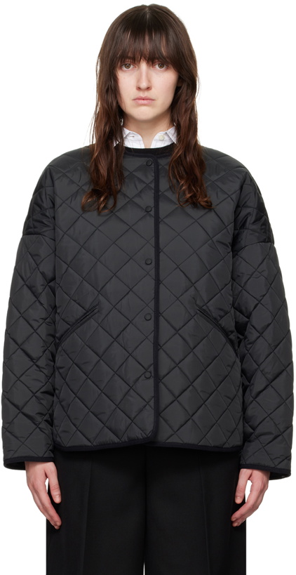Photo: TOTEME Black Quilted Jacket