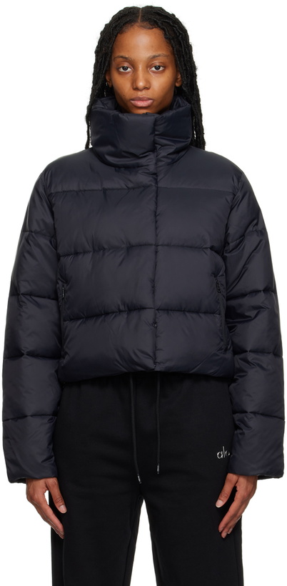 Photo: Alo Black Rush Puffer Jacket