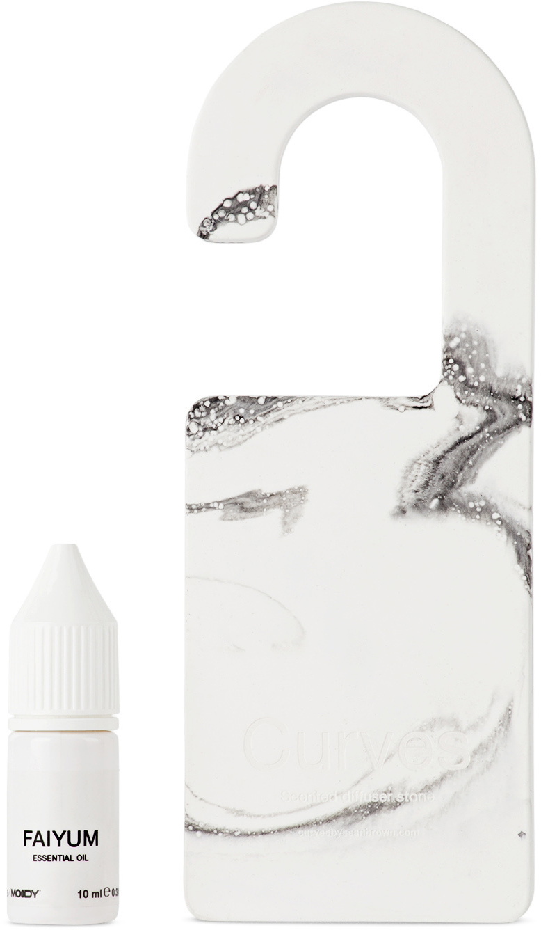 Curves by Sean Brown White & Grey Stone Diffuser