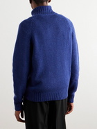 UMIT BENAN B - Cashmere Rollneck Sweater - Blue