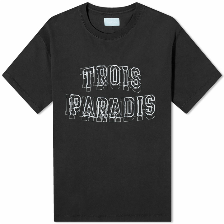 Photo: 3.Paradis Men's NC T-Shirt in Black