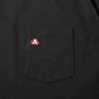 Aries Long Sleeve Pocket Logo Tee