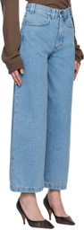 Meta Campania Collective Blue Egon Wide-Leg Washed Jeans