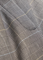 Veronica Beard Jude Checked Straight-leg Trousers Black