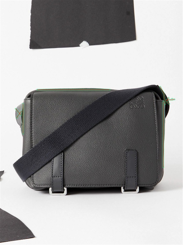 Photo: Loewe - Military XS Full-Grain Leather Messenger Bag