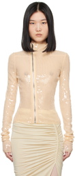 Rick Owens Lilies Beige Gary Jacket