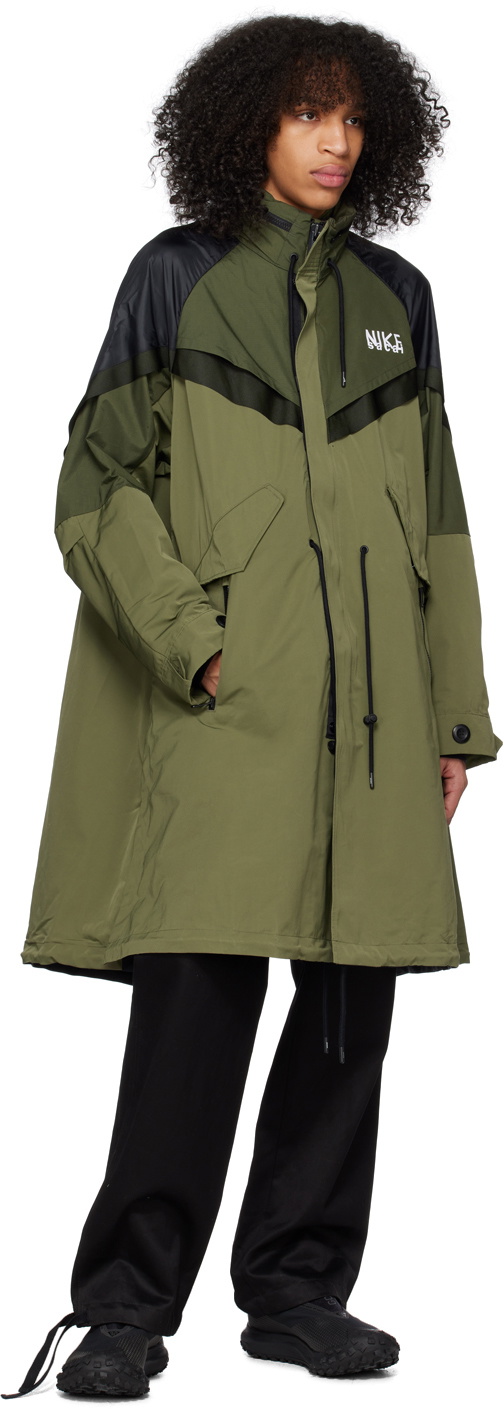 Nike Khaki sacai Edition Trench Coat Nike