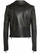 GOLDEN GOOSE - Golden Chiodo Bull Leather Jacket