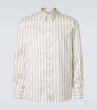 Saint Laurent Striped silk shirt