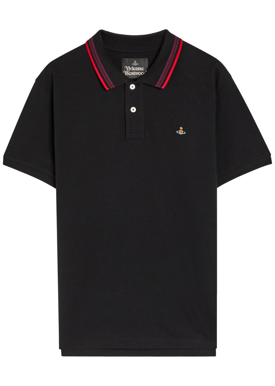 Westwood Vivian 　長袖ポロシャツ Westwood Vivienne Polo Sleeve Long Black Westwood Vivienne トップス
