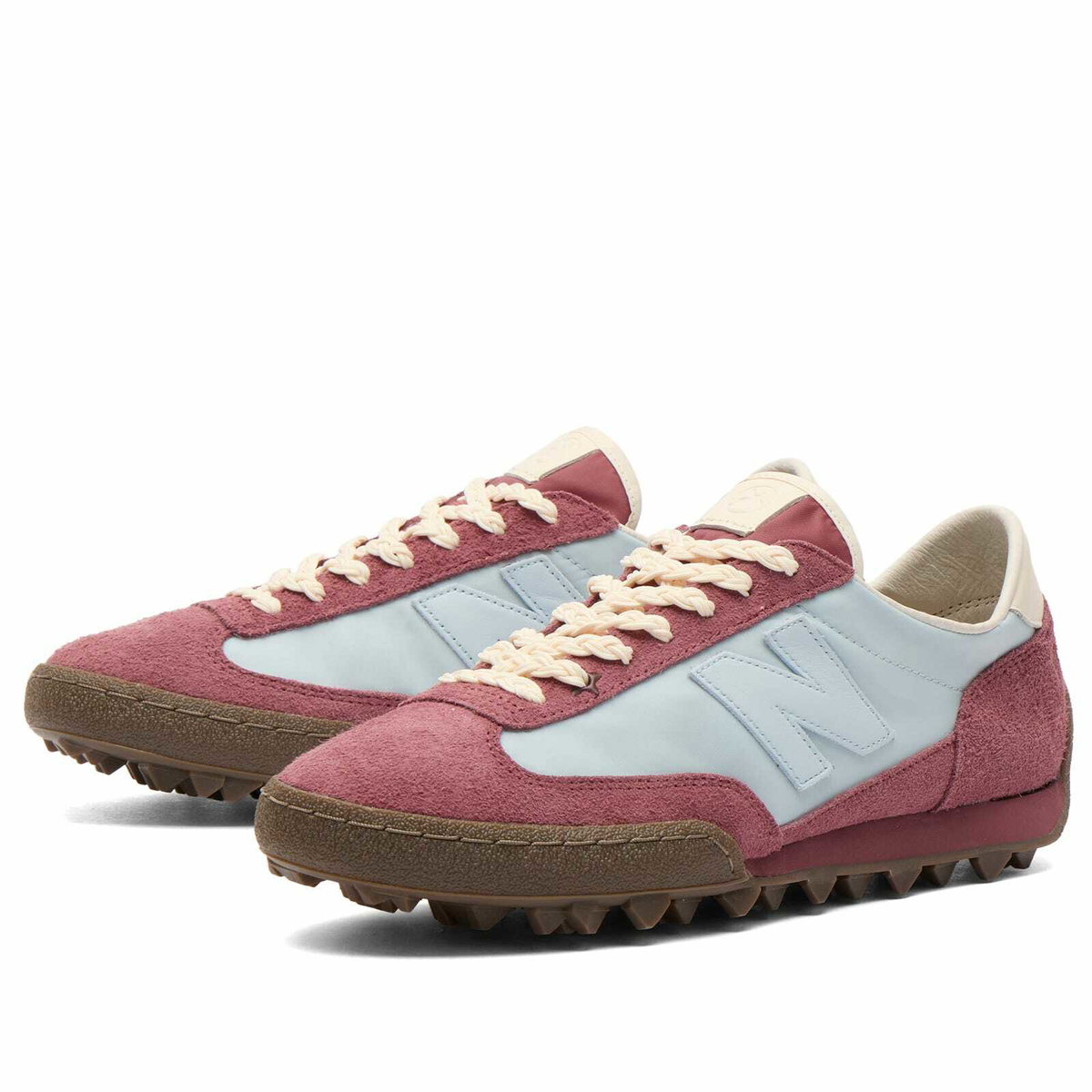 New Balance x Basketcase Gator Sneaker in Washed Burgundy