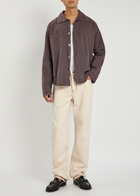 Ami Paris Straight-leg Jeans Cream