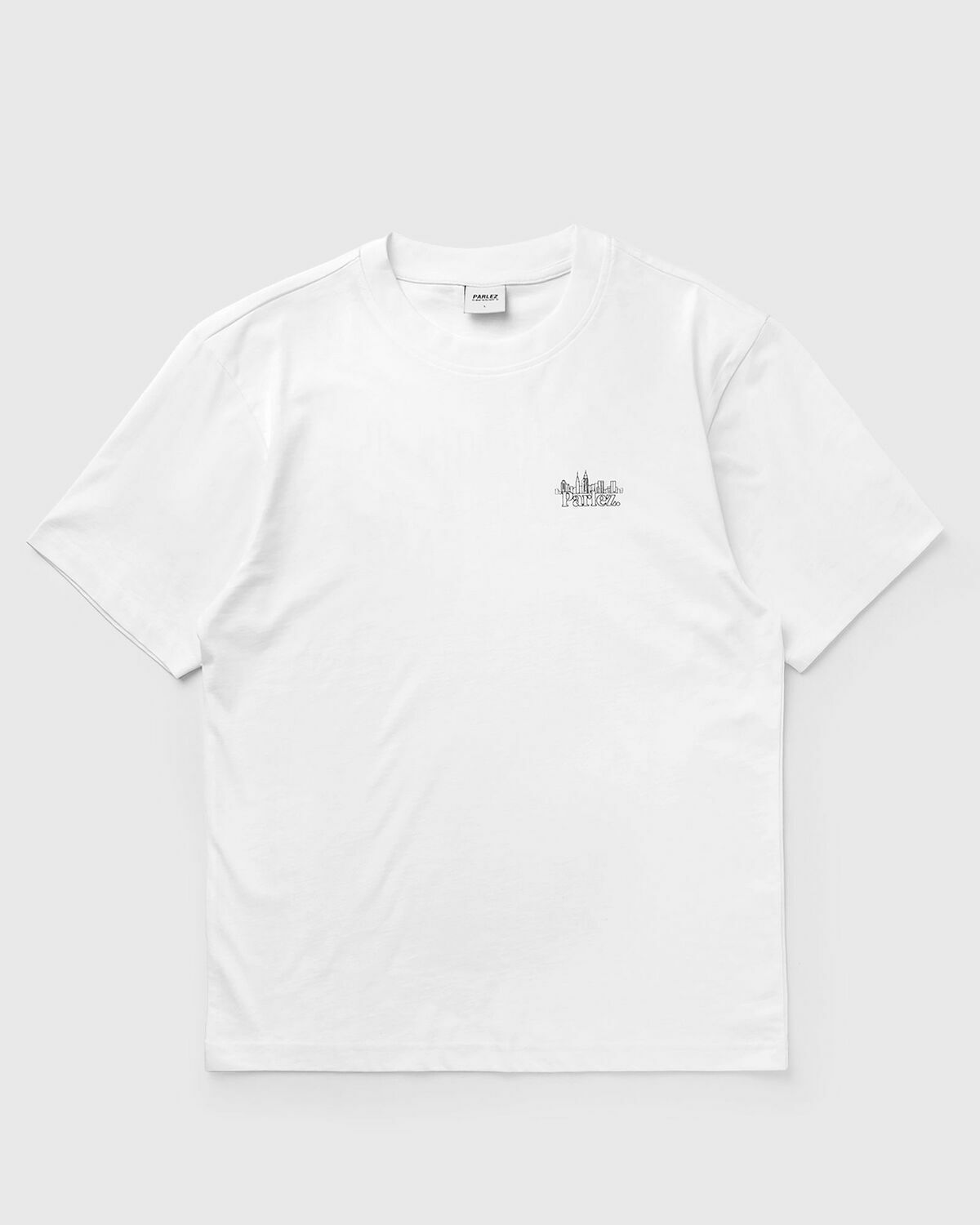 Parlez Scape Tee White Mens Shortsleefe