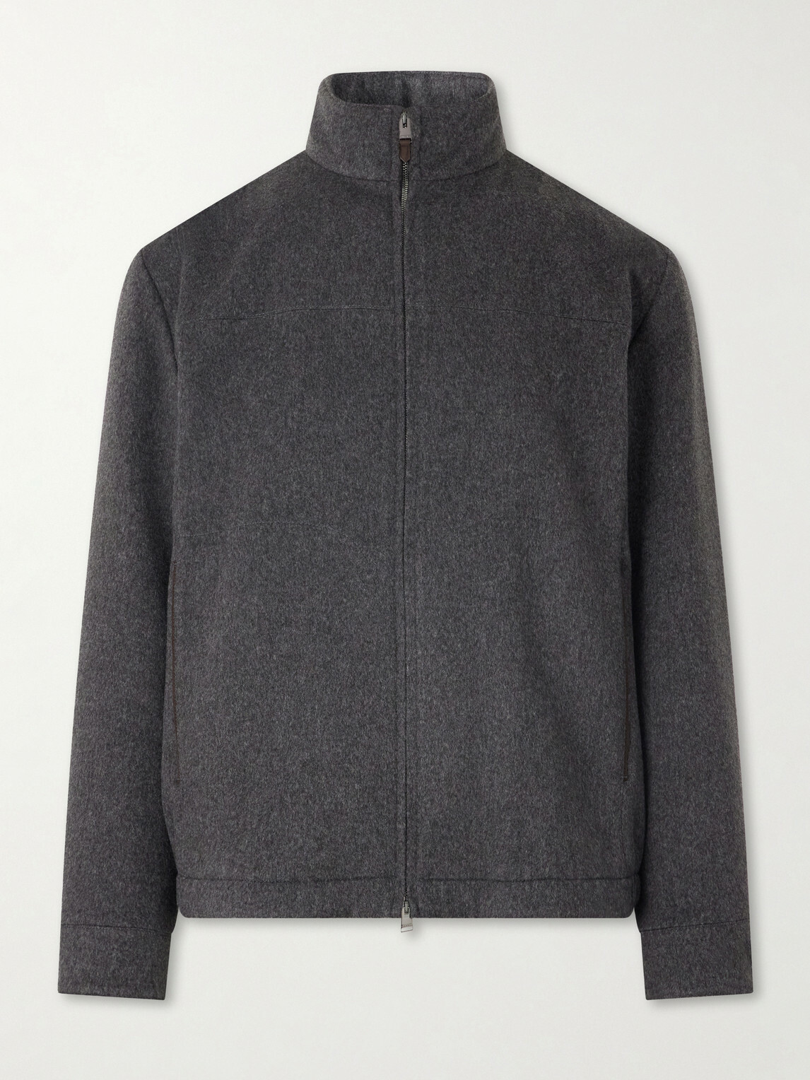 Canali - Wool Blouson Jacket - Gray