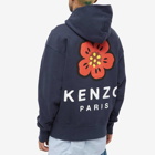 Kenzo Men's Back Logo Popover Hoody in Midnight Blue