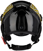 Bomber Ski Black Keith Haring Bright Vibes HMR Snow Helmet