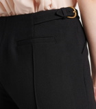 Chloé Virgin wool crêpe capri pants