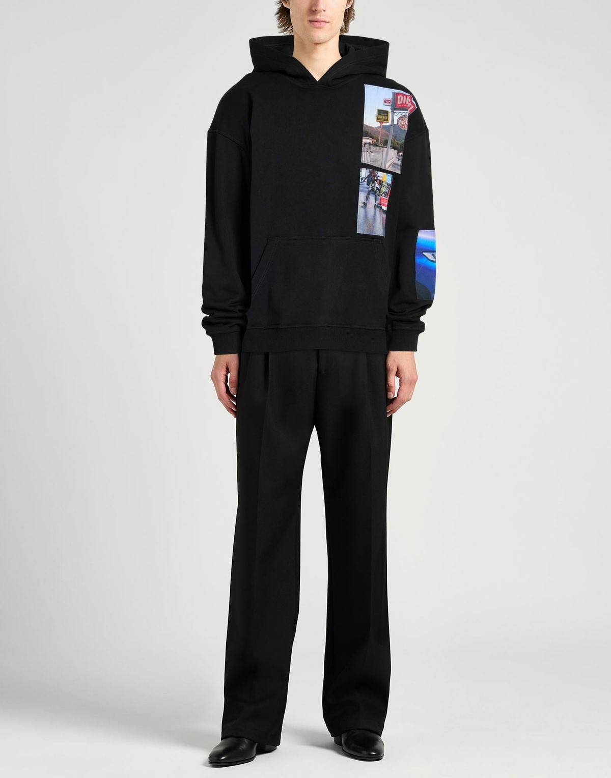 Diesel Mens Sweatshirt in Black
