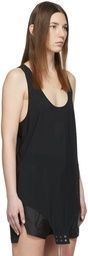 Rick Owens Black Champion Edition Basketball Tank Top