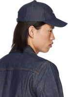 A.P.C. Indigo Charlie Baseball Cap