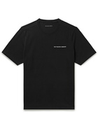 POP TRADING COMPANY - Logo-Print Cotton-Jersey T-Shirt - Black