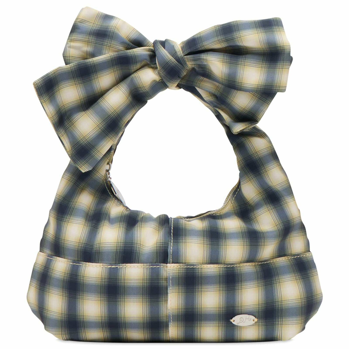 Damson Madder Women's Roo Check Tie Bag in Multi 