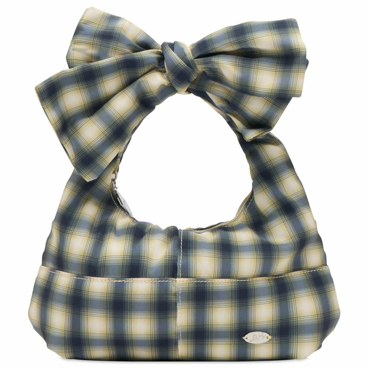 Photo: Damson Madder Women's Roo Check Tie Bag in Multi 