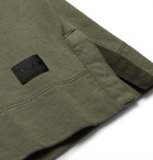 Officine Generale - Loopback Cotton-Jersey Sweatshirt - Men - Green