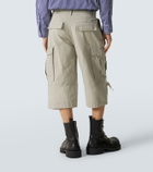 Balenciaga Cropped cotton cargo pants