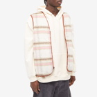 Butter Goods Men's Reversible Hairy Plaid Vest in Brown/Pink